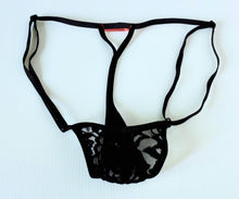 Carica l'immagine nel visualizzatore di Gallery, Perizoma nero.