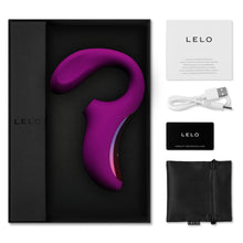 Load image into Gallery viewer, Sex toy Lelo Enigma nella sua confezione con cavo USB  e astuccio. 
