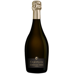 Maison Luxure. Bottiglia di champagne esclusivo Chassenay D'Arco Confidences.